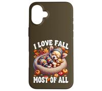 Chihuahua Accessories I Love Fall Most of All Fall Puppy Coque pour iPhone 16 Plus