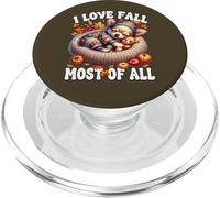 Chihuahua Accessories I Love Fall Most of All Fall Puppy PopSockets PopGrip pour MagSafe