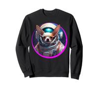 Chihuahua Astronaute Drôle Spatial Voyage Rocket Pet Sweatshirt