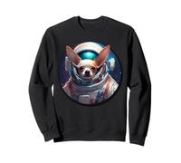 Chihuahua Astronaute Drôle Spatial Voyage Rocket Pet Sweatshirt