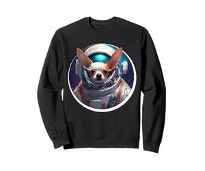 Chihuahua Astronaute Drôle Spatial Voyage Rocket Pet Sweatshirt