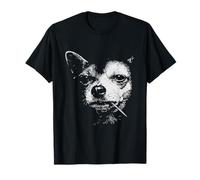 Chihuahua avec Cure-Dents drôle Chien voyou Gangster Meme T-Shirt