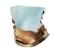 Chihuahua Brun Aile d'ange Protection du Visage Unisexe Bande De Cheveux Imprimé Gaiter pour Extérieur Cyclisme Ski 25X50Cm
