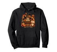 Chihuahua Chien Halloween Lecture Automne Sweat à Capuche