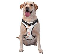 Chihuahua, Chiens Mignons et Bol,Harnais pour Animaux de Compagnie, Harnais réfléchissant réglable pour Chien,S