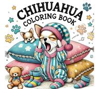 Chihuahua Coloring Book: 50 Fun Facts About Chihuahuas with Cute, Easy-to-Color Pages, Dog Trivia, and Educational Activities for Kids Who Love Dogs