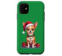 Chihuahua de Noël, Mignon, Style Dessin animé Coque pour iPhone 11