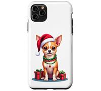 Chihuahua de Noël, Mignon, Style Dessin animé Coque pour iPhone 11 Pro Max