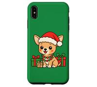 Chihuahua de Noël, Mignon, Style Dessin animé Coque pour iPhone XS Max