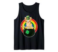 Chihuahua Dog Lucky Charm Shamrock Funny St Patricks Day Débardeur