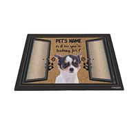 Chihuahua Drôle, C'est Moi Que Tu Cherches Tapis De Porte Absorbant Tapis De Bain Résister À La Saleté Paillasson De Bienvenue pour D'Entrée Salon Intérieur 40X60Cm