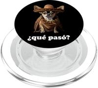 Chihuahua drôle et Espagnol - Que s est-il passé? PopSockets PopGrip pour MagSafe