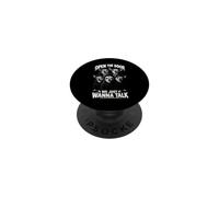 Chihuahua drôle Open The Door We Just Wanna Talk PopSockets PopGrip Adhésif