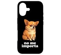 Chihuahua drôle Parle Espagnol - Je m en fiche Coque pour iPhone 17