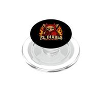 Chihuahua El Diablo Mignon Petit Diable Chien Vintage PopSockets PopGrip pour MagSafe