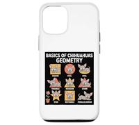 Chihuahua Géométrie Mathématiques Chihuahua Art Drôle Chihuahua Coque pour iPhone 12/12 Pro
