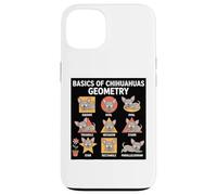 Chihuahua Géométrie Mathématiques Chihuahua Art Drôle Chihuahua Coque pour iPhone 13