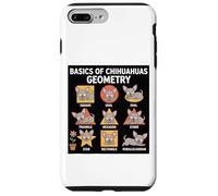Chihuahua Géométrie Mathématiques Chihuahua Art Drôle Chihuahua Coque pour iPhone 7 Plus/8 Plus