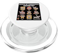 Chihuahua Géométrie Mathématiques Chihuahua Art Drôle Chihuahua PopSockets PopGrip pour MagSafe