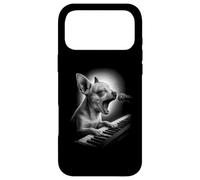 Chihuahua Jouant du Clavier Joueur de Piano Amateur de Chiens Coque pour iPhone 17 Pro Max
