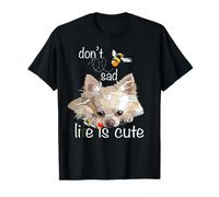 Chihuahua Long Hair Life est une mignonne amoureuse des chiens de Chiwawa T-Shirt