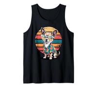 Chihuahua Lunettes De Soleil Hawaï Plage Été Débardeur