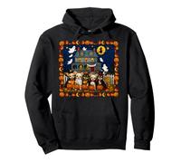 Chihuahua Maison hantée Trick Or Treat Cute Witch Ghost Sweat à Capuche