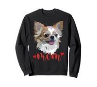Chihuahua Maman à Cheveux Longs Chiwawa Mom The Dog Mother Sweatshirt