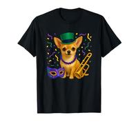 Chihuahua, Mardi Gras T-Shirt