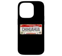 Chihuahua Mexico License Plate Travel Mexican Vacation Beach Coque pour iPhone 14 Pro