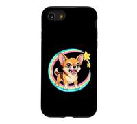 Chihuahua Mignon Effrayant étoiles Pastel Chien Croc drôle Coque pour iPhone SE (2020) / 7/8
