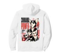 Chihuahua Power, Petit mais Puissant, Amoureux des Chiens Sweat à Capuche