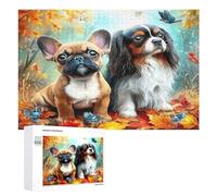 Chihuahua Puzzle 1000 Pièces Jeu D'Intelligence 3D Cute Chien Pet Jouet Qualité Supérieure pour Famille Divertissement Créatif Cadeau De Fête Décoration 1000 PCS