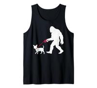 Chihuahua rétro Bigfoot promeneur drôle Sasquatch Débardeur