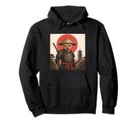 Chihuahua Samurai Warrior Vintage Japonais Ukiyo-e Amoureux des Chiens Sweat à Capuche