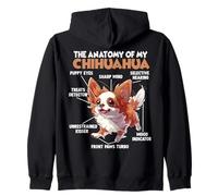 Chihuahua Walk T Amoureux des Chiens Chihuahua Dogs Sweat à Capuche