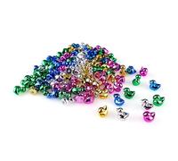 Chihutown Lot de 100 mini breloques en résine galvanisée en forme de canard 5 couleurs, 1,5 x 0,139,7 cm, pour intérieur de voiture, bureau, loisirs créatifs, micro jardin, accessoires de maison de