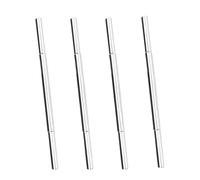 Chihutown Lot de 4 rallonges de manche de golf en acier inoxydable pour putter de 1,5 à 1,5 cm (argenté)