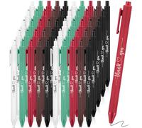 Chiisong Lot de 100 stylos à bille « Thank You » - Cadeau de remerciement pour les employés - Cadeau de la semaine de la technologie Rad Tech pour Thanksgiving, le personnel d'équipe, les collègues