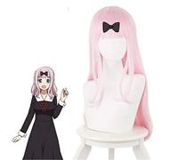 Chika Fujiwara perruque rose Cosplay Kaguya-sama: l'amour est la guerre Kaguya-sama wa Kokurasetai: Tensai-tachi no Renai Zunousen Cosplay perruques