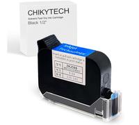 CHIKYTECH Cartouches d'imprimante à jet d'encre à main originales à séchage rapide - 42 ml - Convient pour les imprimantes à jet d'encre portatives et les mini imprimantes à jet d'encre à main (noir)
