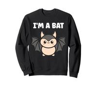 Child Animals Bats Cute Bird Minimalist Funny I'm a Bat Sweatshirt