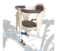 Child Bike siège Avant Avant à 360 ° Angle de siège de vélo d'enfants entièrement fermé réglable avec Une Ceinture sécurité du Dossier pour Le Support d'enfant monté pour Tout-Petit.