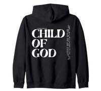 Child of God Verse de la Bible Foi Sweat à Capuche
