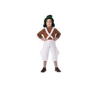 Child Oompa Loompa Boys Costume - Charlie and the Chololate Factory: Large