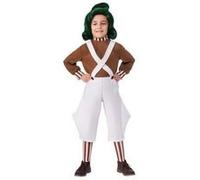 Child Oompa Loompa Boys Costume - Charlie and the Chololate Factory: Large G