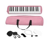 Child Piano Melodica - Harmonica 37 touches - Instrument à clavier soufflé - Construction ABS - Instrument de musique pour débutants - Avec étui de transport