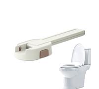 Child Proof Locks, Adjustable Toilet Attachment, 9.45x3.03x1.18in Seat Safety Latch, Bathroom Protection Device, Home Security for Kids, Cats, Dogs, Pet Safety, Care, Daily