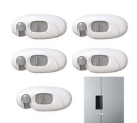 Child Proof Refrigerator Lock, Fridge Child Lock, Baby Safety Cabinet Lock, Toddler Fridge Lock, Adhesive Fridge Lock, Child Safety Drawer Lock, Cabinet Safety Locks, Baby Proofing Fridge Lock