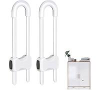 Child Safety Cabinet Locks, Baby Proofing Cabinet Locks, Sliding Cabinet Locks For Babies,Childproof Cabinet Locks,BLOQUE